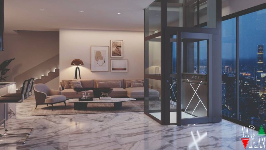 اجزای اصلی سیستم آسانسور هیدرولیکی جک از بغل