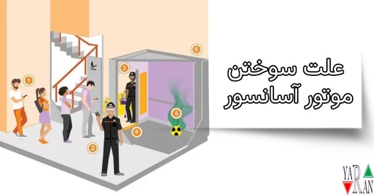 علت سوختن موتور آسانسور