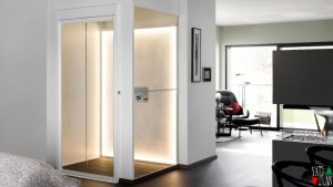 هماهنگی رنگ کابین آسانسور با طراحی ساختمان