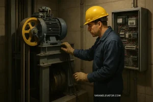 چک‌لیست نگهداری ماهانه و سالانه آسانسور