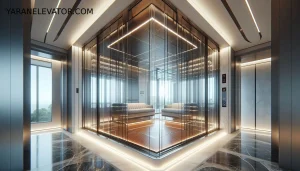 آسانسور پانورامیک چیست؟ طراحی، کاربردها و مزایای آسانسورهای شیشه‌ای