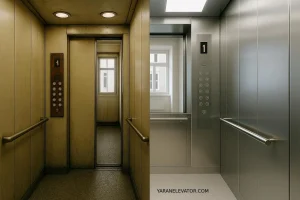 6 روش کمهزینه برای مدرنسازی آسانسورهای قدیمی 2 مدرنسازی آسانسور