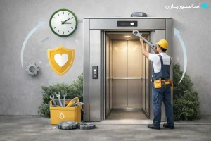 تعمیرات آسانسور 1 افزایش عمر مفید آسانسور