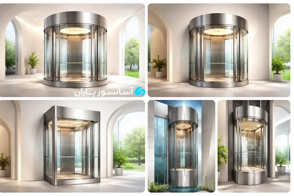 راهنمای کامل انتخاب و قیمت آسانسور پانوراما + نکات مهم قبل از خرید